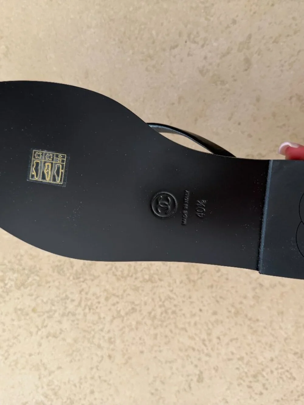 Chanel Thongs/Flip Flops